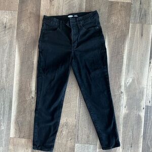 Old Navy og straight cut high rise jeans